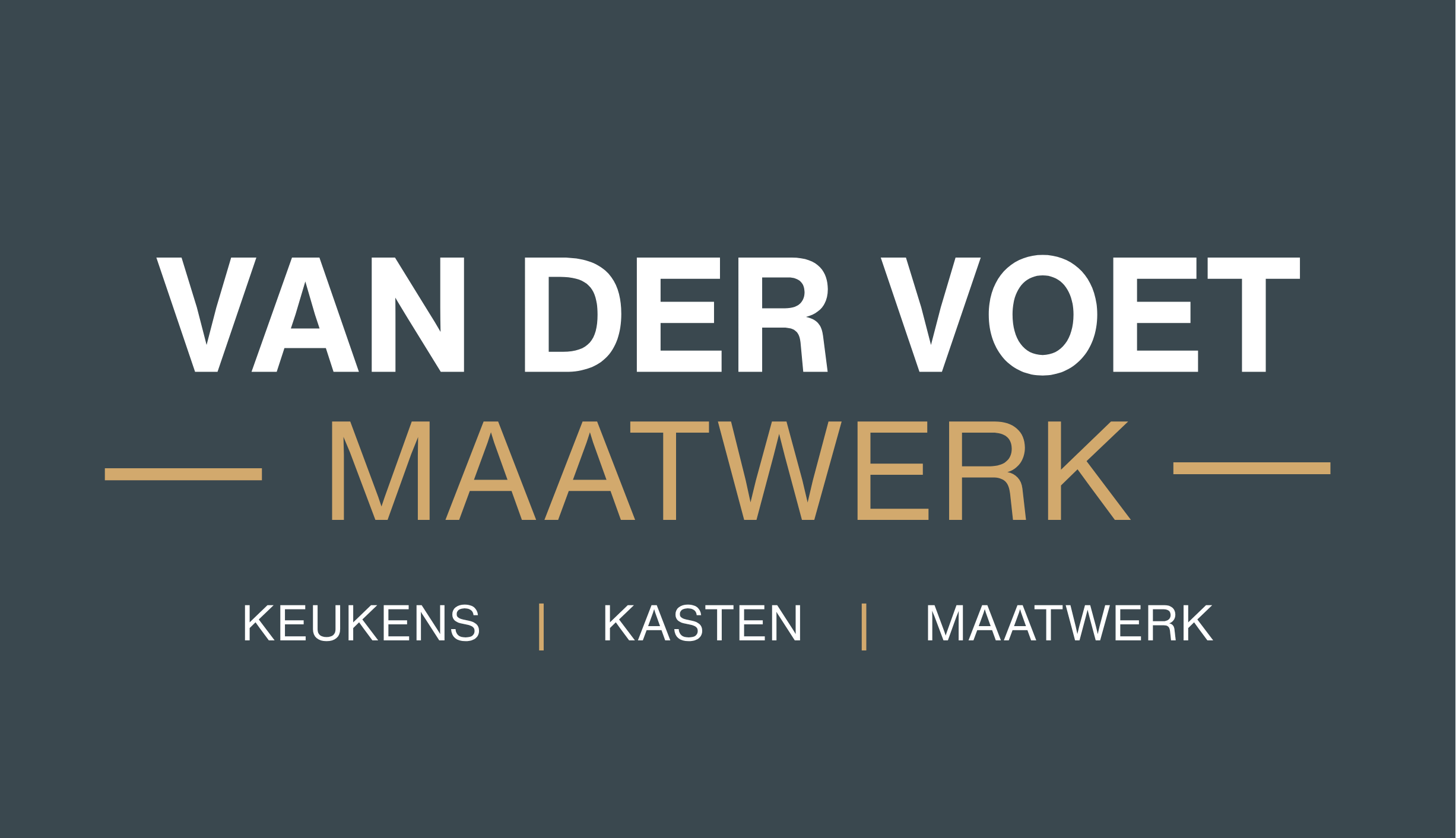 Van der Voet maatwerk — Keukens, kasten, maatwerk